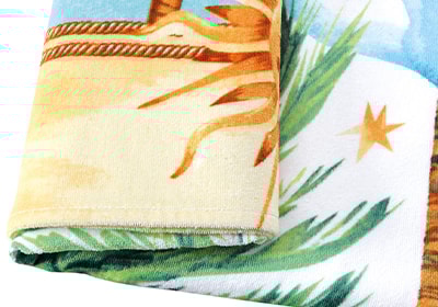 Toalha de Praia Dohler Summer Feeling Aveludada