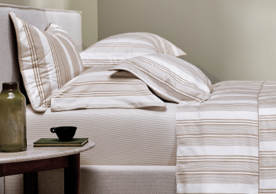 Jogo de Cama Casal Trussardi Strice 100% Algodão Cetim 200 Fios